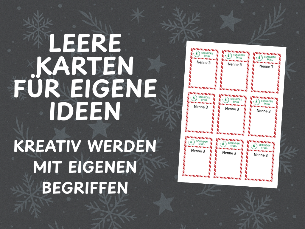Weihnachtsspiel - 5 Sekunden Spiel
