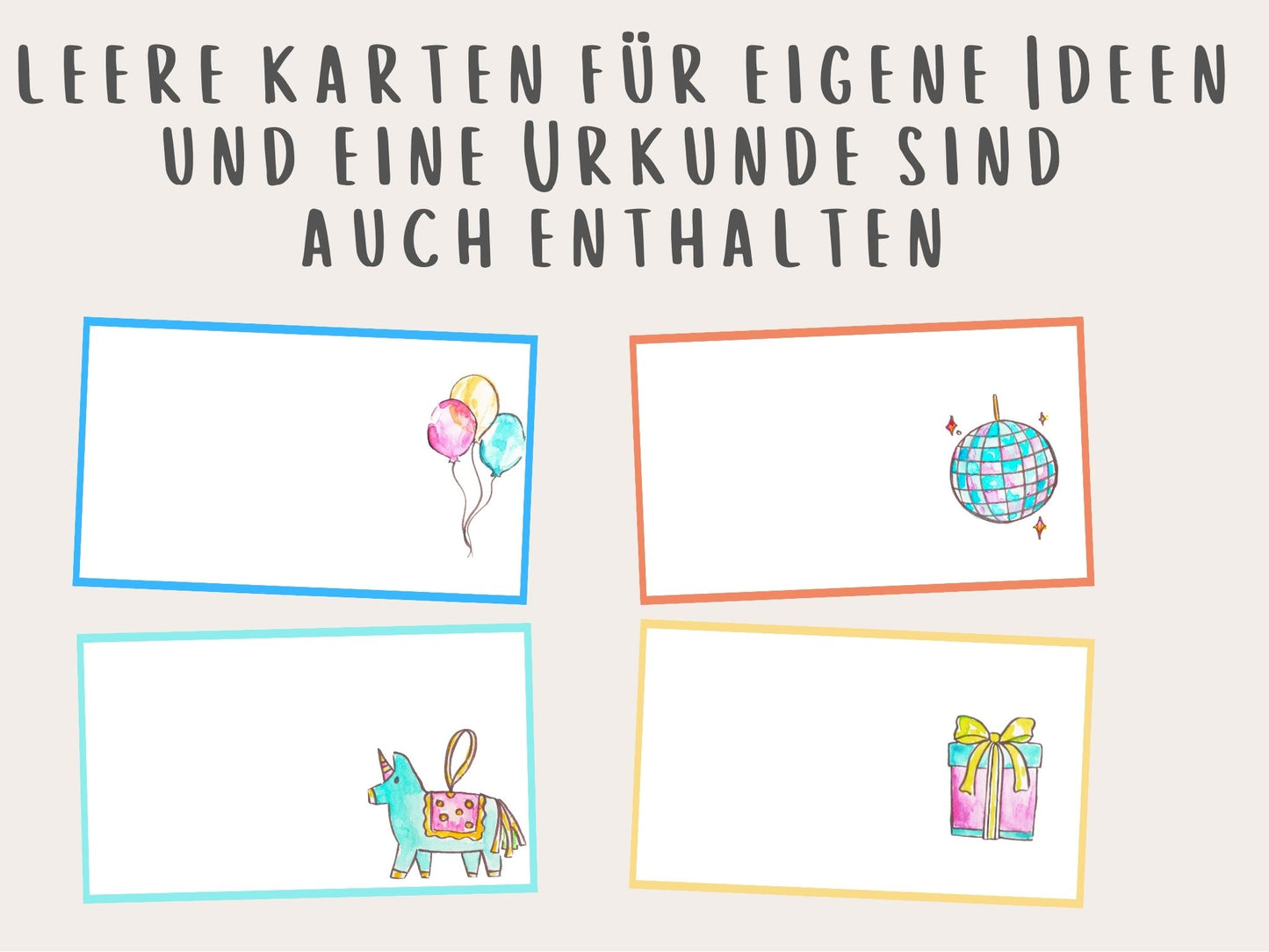 Geburtstag Schnitzeljagd Spiel Kinder - im Freien