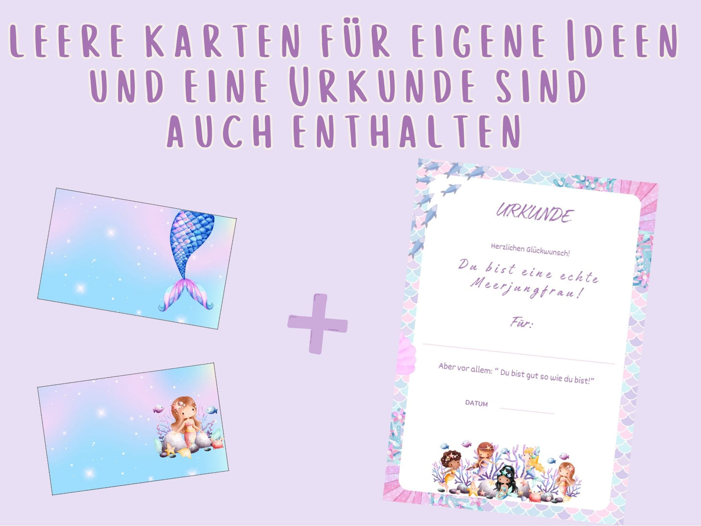 Meerjungfrau Schnitzeljagd - Zuhause