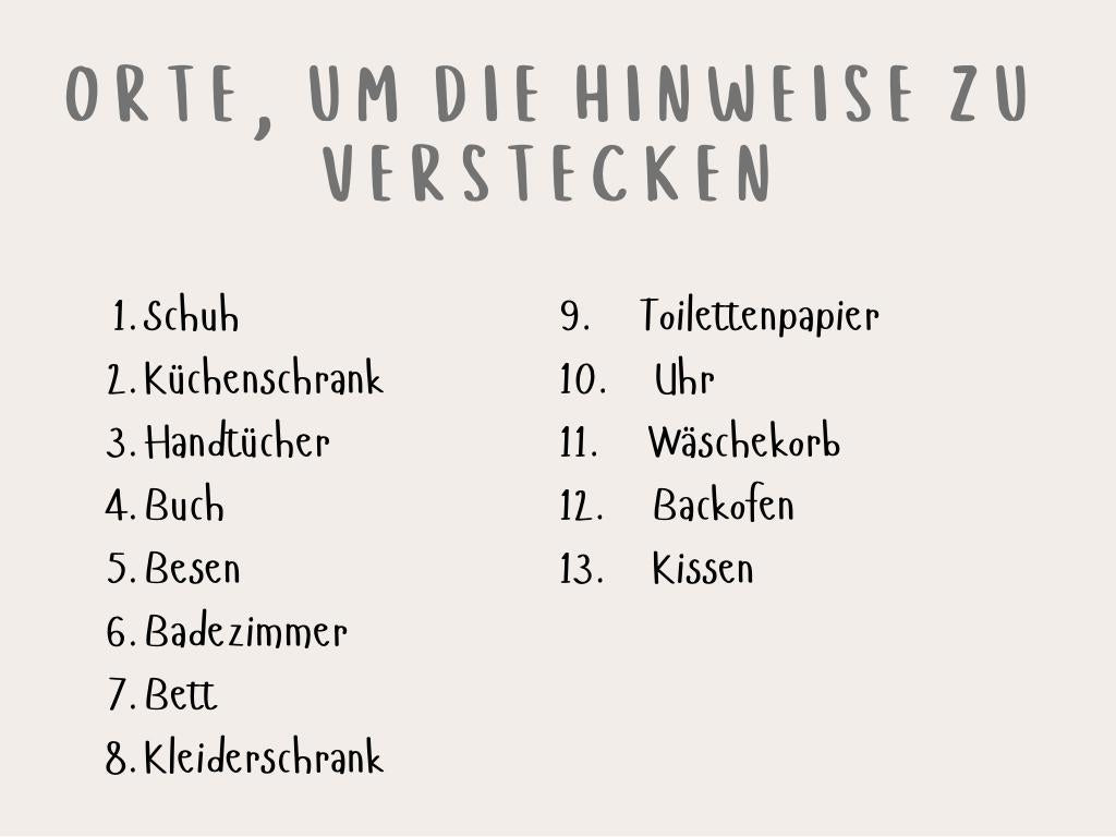 Halloween-Schnitzeljagd Spiel für Kinder
