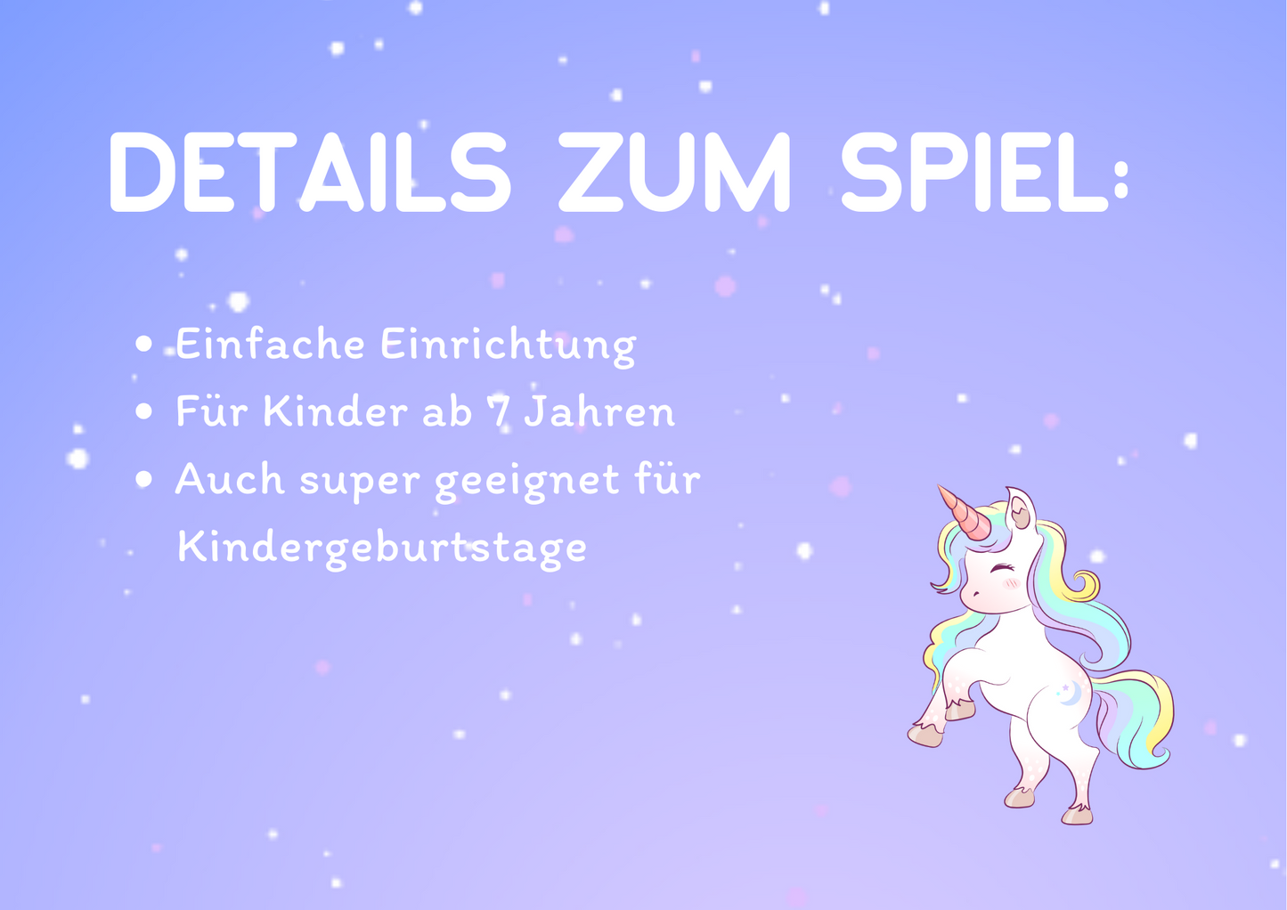 Einhorn Schnitzeljagd - Einhorn Schatzsuche