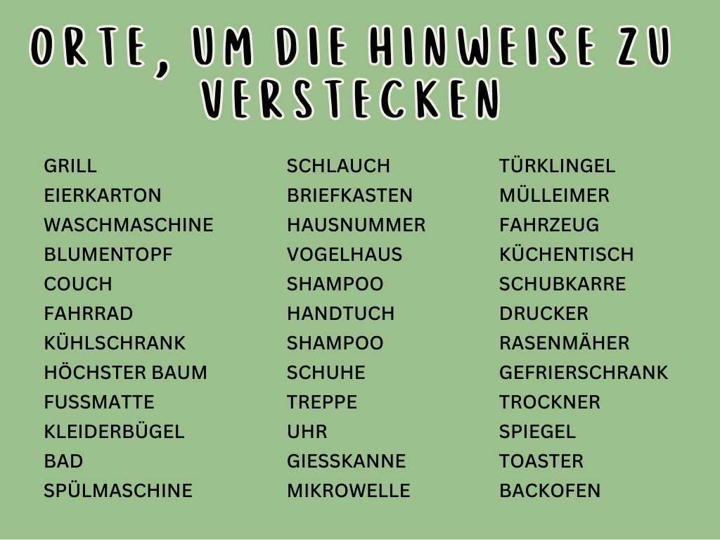 Schnitzeljagd für Jungs Fußball Kindergeburtstag - Zuhause & im Garten