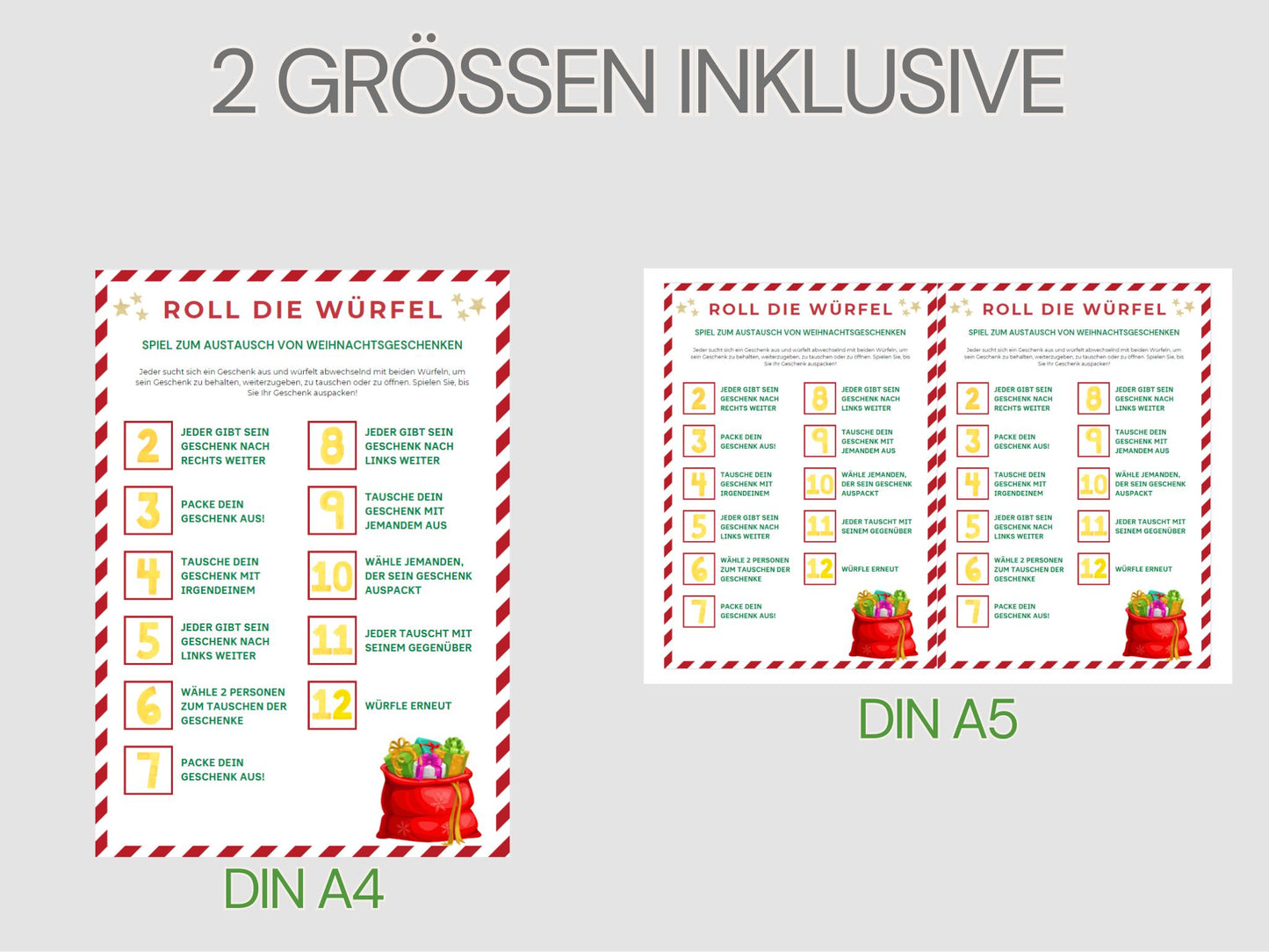 Weihnachtsspiel - Wichtelspiel