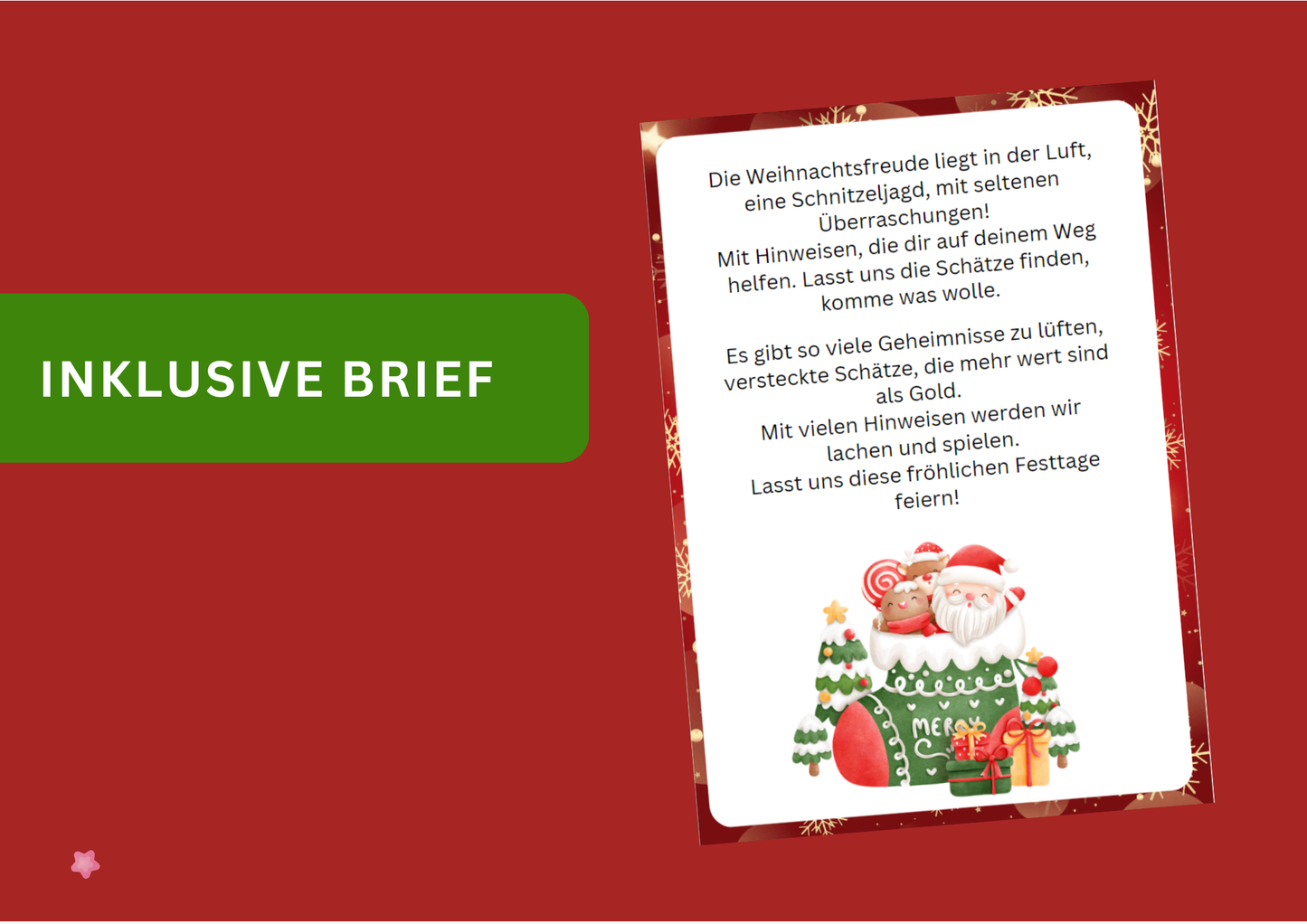 Weihnachten - Schnitzeljagd