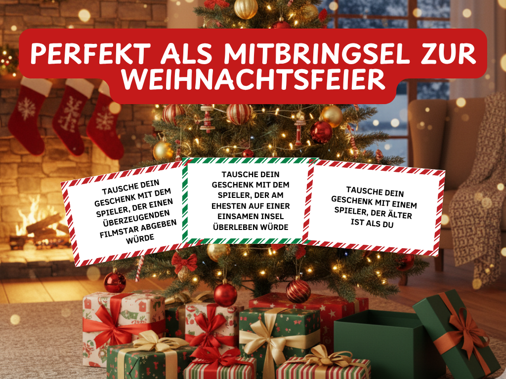 Weihnachtsspiel - Geschenke Wichteln Spiel