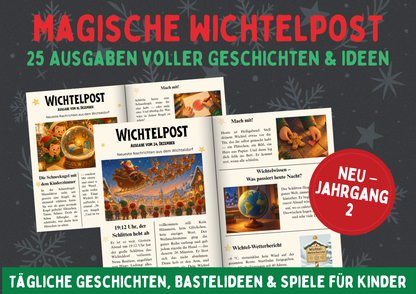 Weihnachtswichtel Wichtelpost – Jahrgang 2