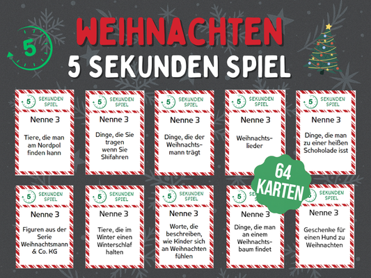 Weihnachtsspiel - 5 Sekunden Spiel