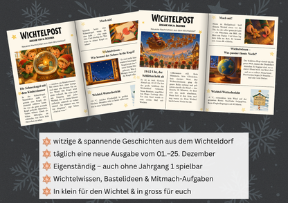 Weihnachtswichtel Wichtelpost – Jahrgang 2