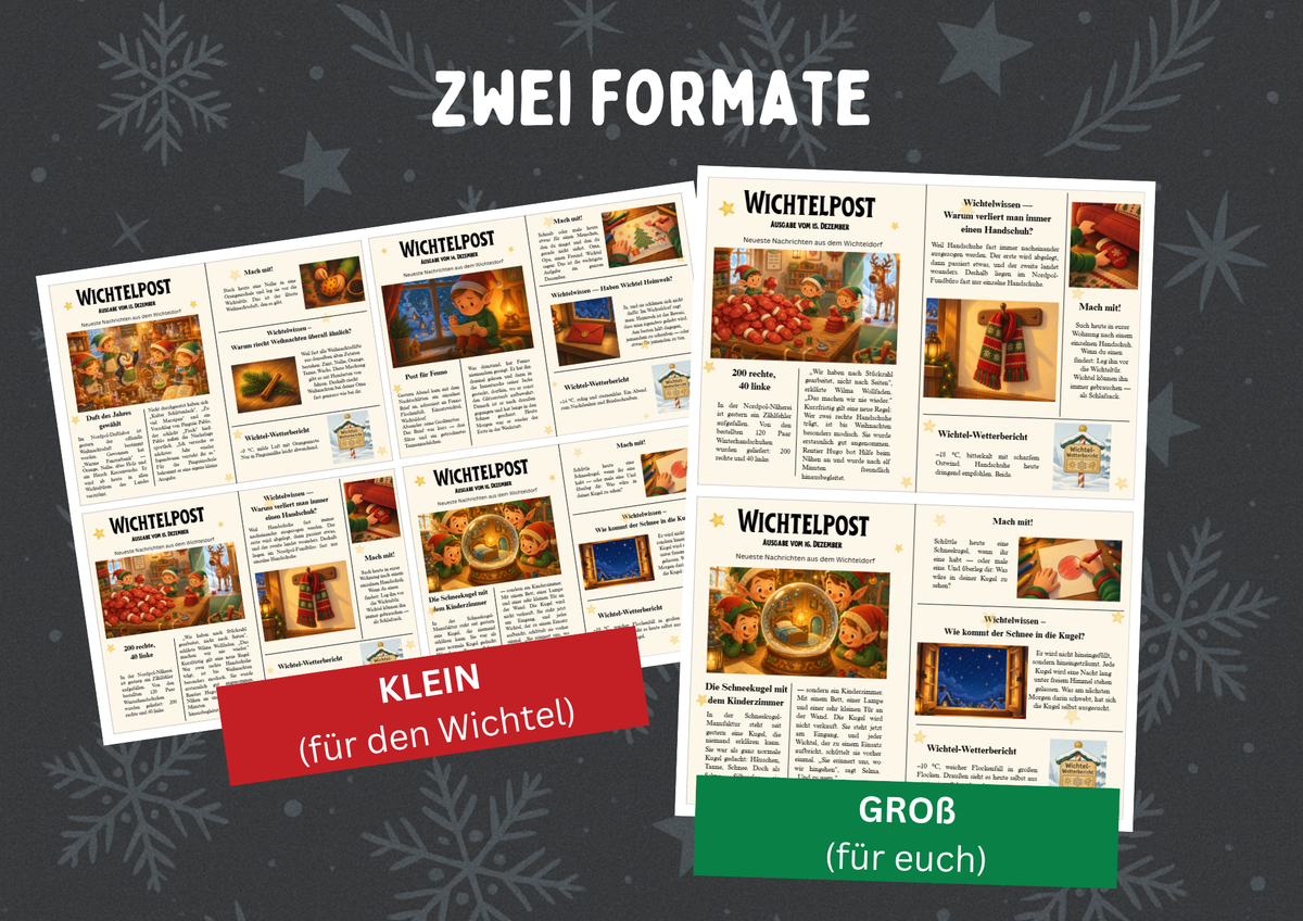 Weihnachtswichtel Wichtelpost – Jahrgang 2