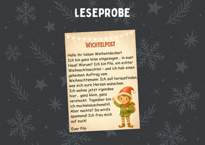 Weihnachtswichtel-Briefe – 25 Briefe