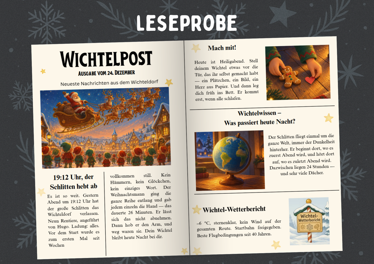 Weihnachtswichtel Wichtelpost – Jahrgang 2