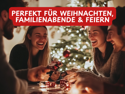 Weihnachtsspiel - Tabu Spiel - Mega Pack