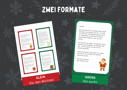 Weihnachtswichtel- 25 Wichtelbriefe