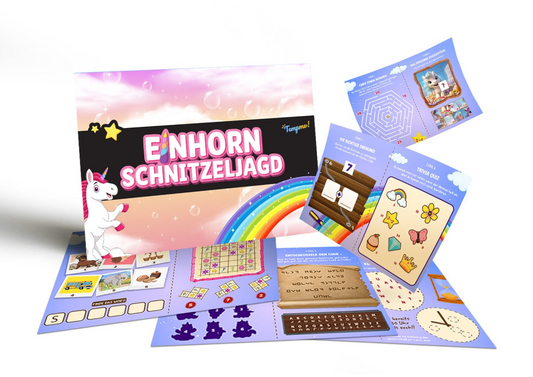 Einhorn Schnitzeljagd - Einhorn Schatzsuche