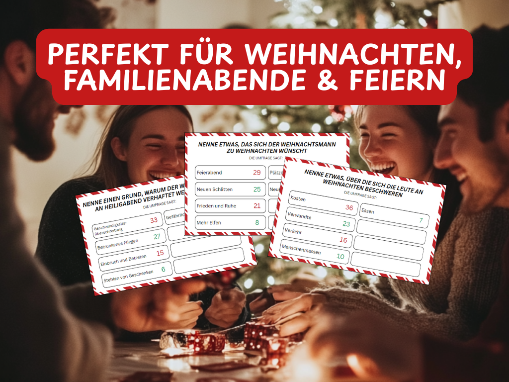 Weihnachtsspiel - Familienduell Spiel