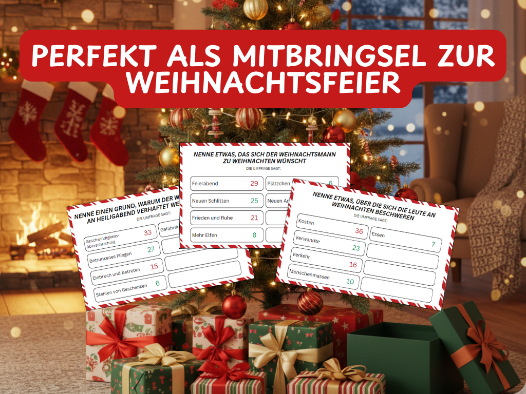 Weihnachtsspiel - Familienduell Spiel