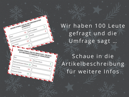 Weihnachtsspiel - Familienduell Spiel