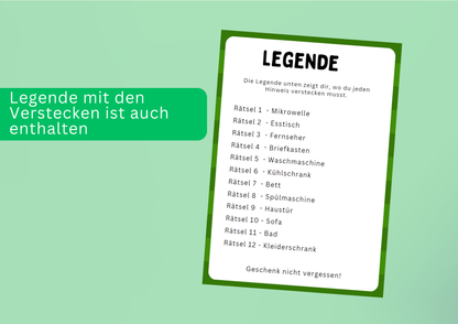 Fußball Schnitzeljagd - Indoor