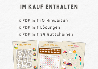 Ostern - Escape Room Schnitzeljagd