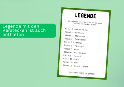 Fußball Schnitzeljagd - Outdoor