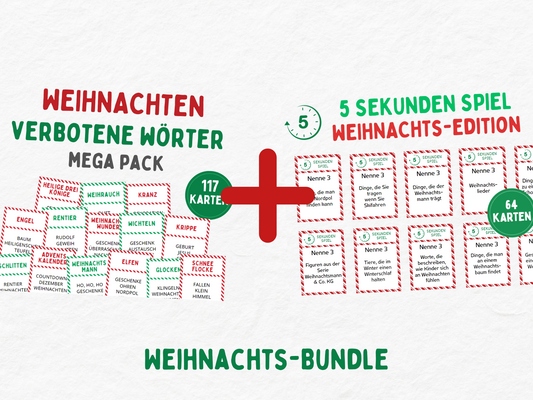 Weihnachten Tabu  & 5 Sekunden Spiel