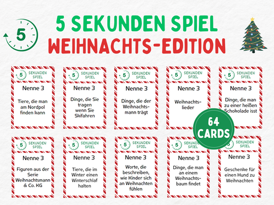 Weihnachtsspiel - 5 Sekunden Spiel