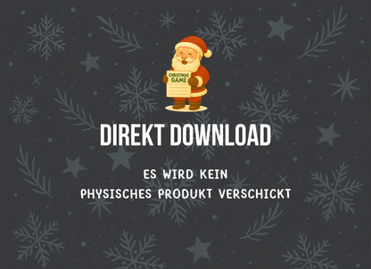 Weihnachten Spiele-Set - 25 Spiele