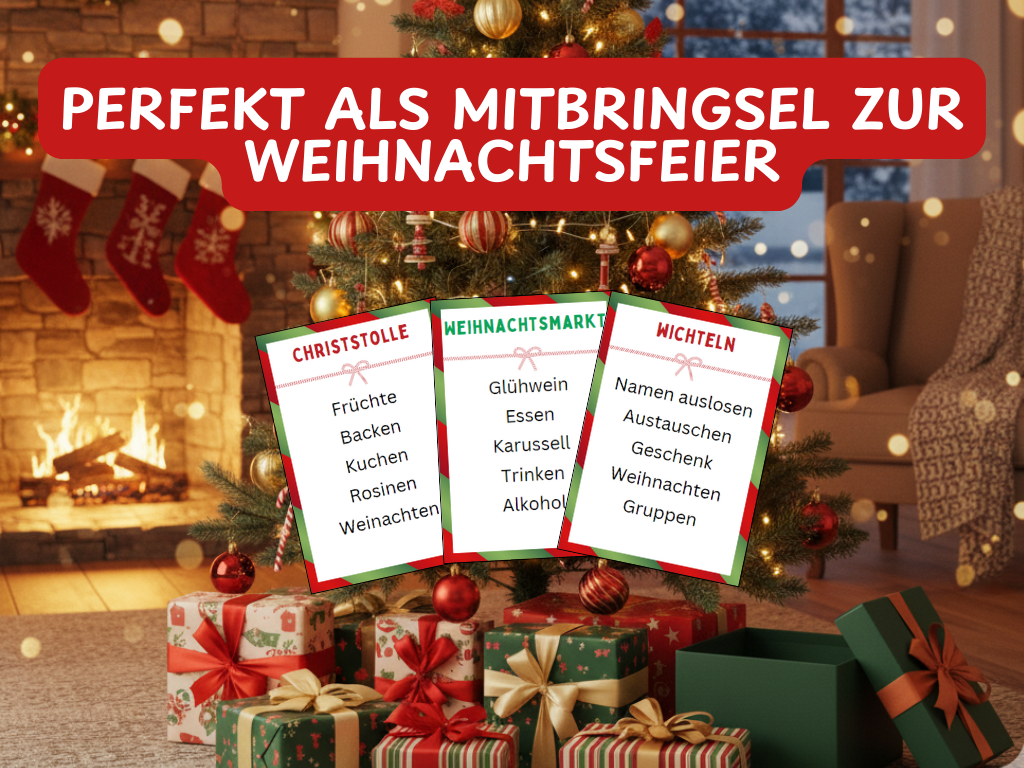 Weihnachtsspiel - Tabu Spiel