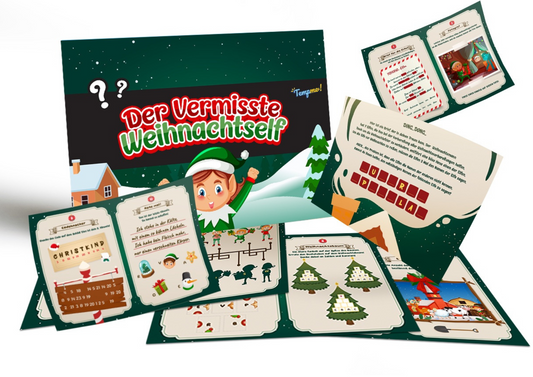 Weihnachten - Escape Room Spiel Elfen