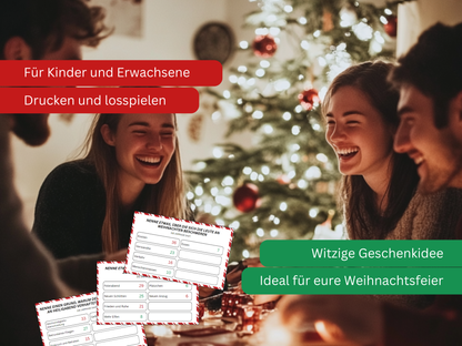 Weihnachtsspiel - Quiz Spiel