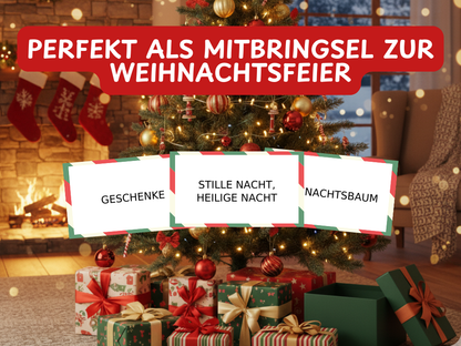 Weihnachtsspiel - Scharade Spiel