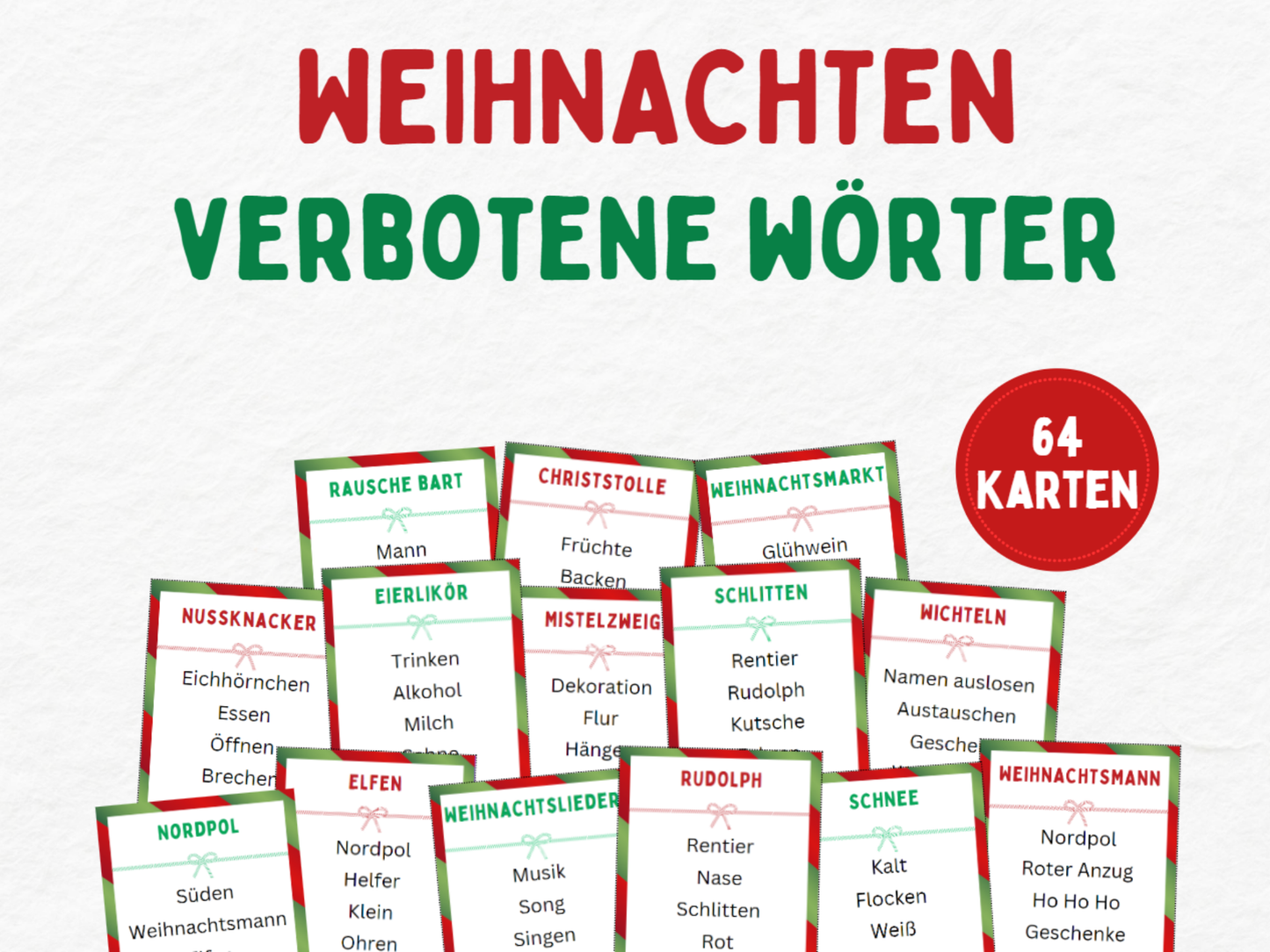 Weihnachten Spiele-Paket