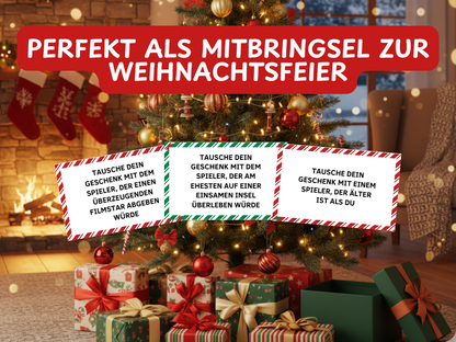 Weihnachtsspiel - Geschenke Wichteln Spiel